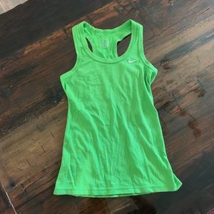 Nike green tank